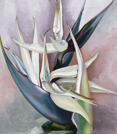 White Bird of Paradise Georgia O'Keeffe